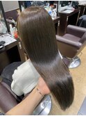 【ZEST立川 橋本姫奈】髪質改善×赤み消しオリーブベージュ