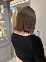 フィゼル あべのルシアス店(Aujua fizelle) 裾カラー*増崎彩乃