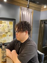 銀座 シノ 本店(shino)&nbsp;癖毛にツイストスパイラル