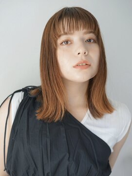 パール(PearL) 【PearL】抜け感ストレートロブ