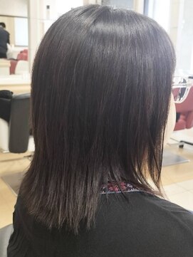 ヘアークリアー 春日部 大人可愛いミディアムレイヤー/小顔効果抜群//30代40代50代
