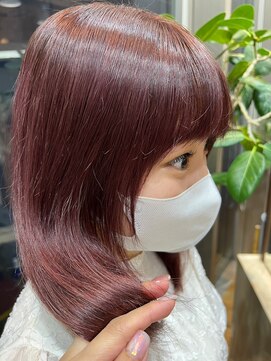 イーストハムヘッドショップ(EAST HAM head shop) 艶髪ピンクブラウン★