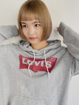 レス 伏見(LESS) [LESS 伏見/丸の内/栄/名古屋]オン眉ぱっつんボブ★鳥山