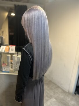 ラフ 難波店(LAFF) #黒髪#ボブルフ#ネビージュ#小顔#ワンレン