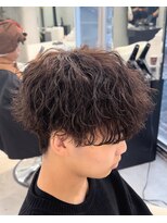 エデアンホンテン メンズサロン(EDEAN 本店 （旧：EDEAN 上通）)&nbsp;熊本メンズパーマ 波巻きスパイラル 刈り上げマッシュ
