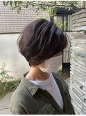 ニュアンスパーマショートボブ