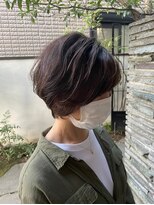 アールヘアー(R hair) ニュアンスパーマショートボブ