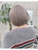 リノート バイ エゴル 名古屋(LINOET by ENGOL)&nbsp;【LINOET 名古屋】佐藤まいら　グレージュボブ