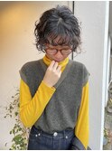 癖毛生かしパーマ