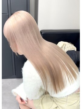 ベレーザ 渋谷(BELEZA) 6107ミルクティーアッシュ艶髪シルキーベージュグレーベージュ