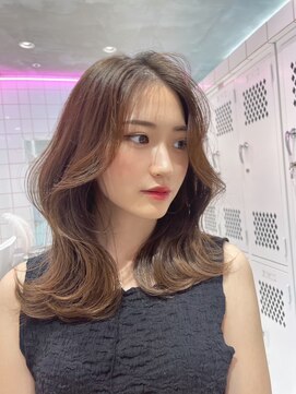 ロンドルーチェ 心斎橋(Lond luce) ピンクベージュ×美髪［髪質改善/縮毛矯正］