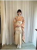 卒業袴の着付とヘアメイク