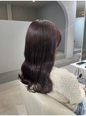 ピンクラベンダー ブリーチ履歴あり