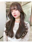 韓国/髪質改善/博多韓国ヘア/顔まわり/レイヤー/前髪/上通り