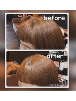 フェム(5)&nbsp;新メニュー♪ 根元のボリューム抑えるダウンパーマ！