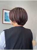 ハンサムショート×ブルーグレー