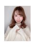 【うるツヤカラー♪】プレミアム艶フルカラー+ハホニコトリートメント￥4900