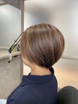 プロム(plom) 【成瀬担当】ナチュラルショートボブ