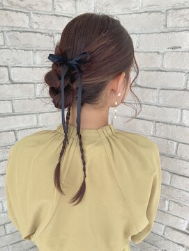 ハウス(HAUS.) カチモリヘアアレンジ/結婚式ヘア/二次会ヘア