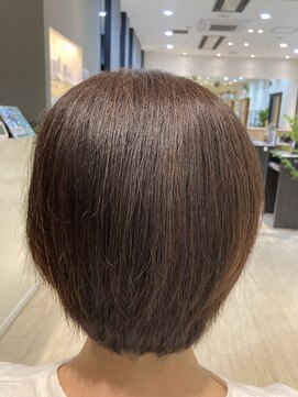 ビーズカラー イオンタウン米沢駅前店 明るめカラー☆うるつや!ナチュラルブラウン8トーン/10