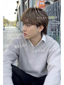 アドール(ADOR) #栄メンズパーマ#メンズカット#ニュアンスパーマ