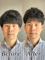 ポルテオムプレス(PORTE HOMME PRES)&nbsp;ナチュラルショート/ツーブロック/カジュアル/刈り上げ