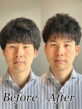 ポルテオムプレス(PORTE HOMME PRES) ナチュラルショート/ツーブロック/カジュアル/刈り上げ