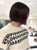 メルティーカラー似合わせカットウェーブミディアムショートヘア