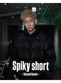 スパイキーバングショート