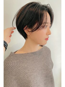 バジルプープラ(basil pupula) 【pupula 勝田】ハンサムショート/成人式後カット＊