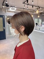 アンルポン 梅田(un le pont)&nbsp;梅田美容室/ドライでキマる質感ショート☆