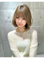 ロンドルピナス 小倉(Lond Lupinus)&nbsp;ブルーブラック/ワイドバング/美髪のススメ/外ハネボブ/北九州/