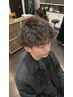 【新規限定】江ヶ崎指名カット+ツイストスパイラル￥19800→￥16500【men's】