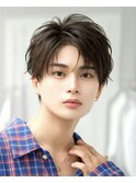 ツーブロック束感人気ニュアンスコンマヘア