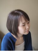 ミディアムショートボブ