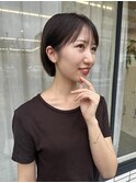 伸ばしかけミニボブ☆