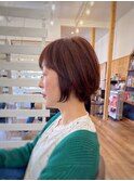 【山本智文】大人女性ショートボブ