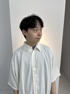 ザザ ZA/ZA 茗荷谷 メンズカット/流れるニュアンスパーマ