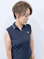 ラウンジ モリオ イケブクロ(Lounge MORIO Ikebukuro) ハンサムショートナチュラルハイライトくびれショート30代40代