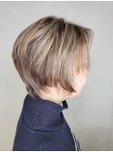 50代60代70代×ディスコネショート×イノアカラー×ハイライト