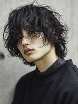 クワトロレオーネ 大阪梅田茶屋町(QUATTRO LEONE)&nbsp;メンズミディアムロングパーマ