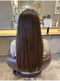 水素ケアカラー×髪質改善トリートメント
