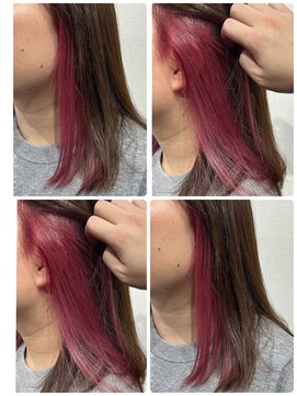 グルグル 新小岩店(GULGUL) さりげなく可愛いピンクイヤリングカラー