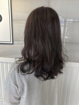 ギルド 清瀬店(GUILD)&nbsp;艶感ブラウンのミディアムウェーブ