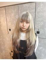ガルボヘアー 名古屋栄店(garbo hair)&nbsp;立体感UP◎自然に馴染むロング