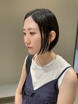 エノウ(enow)&nbsp;耳にかけても可愛いナチュラルボブ　enow赤坂