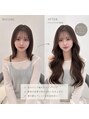 アール バイ ニーナ(R by NINA) 最近のお仕事。ボブからでもプルエクステでこんなに馴染む♪