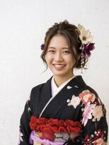 美容室サラサ 山鼻店 振袖着付け