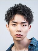 無造作アップショート