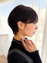 アビー 福岡天神(ABBEY)&nbsp;ショートショートボブショートヘア大人ショート耳掛けショート